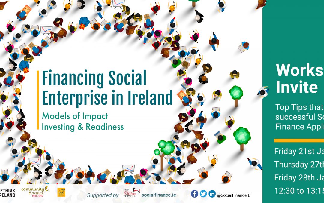 Join Us For Top Tips on what makes a successful Social Finance Application