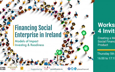 Social Finance Workshop Invite Thursday 5th May from 4pm to 5.15pm